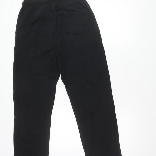 Cotton Traders Black Relaxed Fit Joggers, M, Unisex