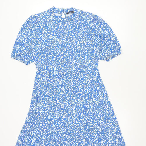 Marks and Spencer Blue Animal Print Dress, Size 10
