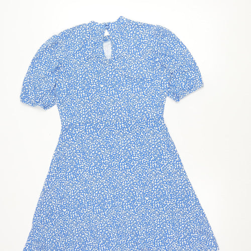 Marks and Spencer Blue Animal Print Dress, Size 10
