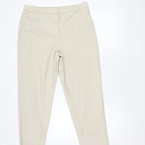 Marks and Spencer Beige Women's Trousers Size 16