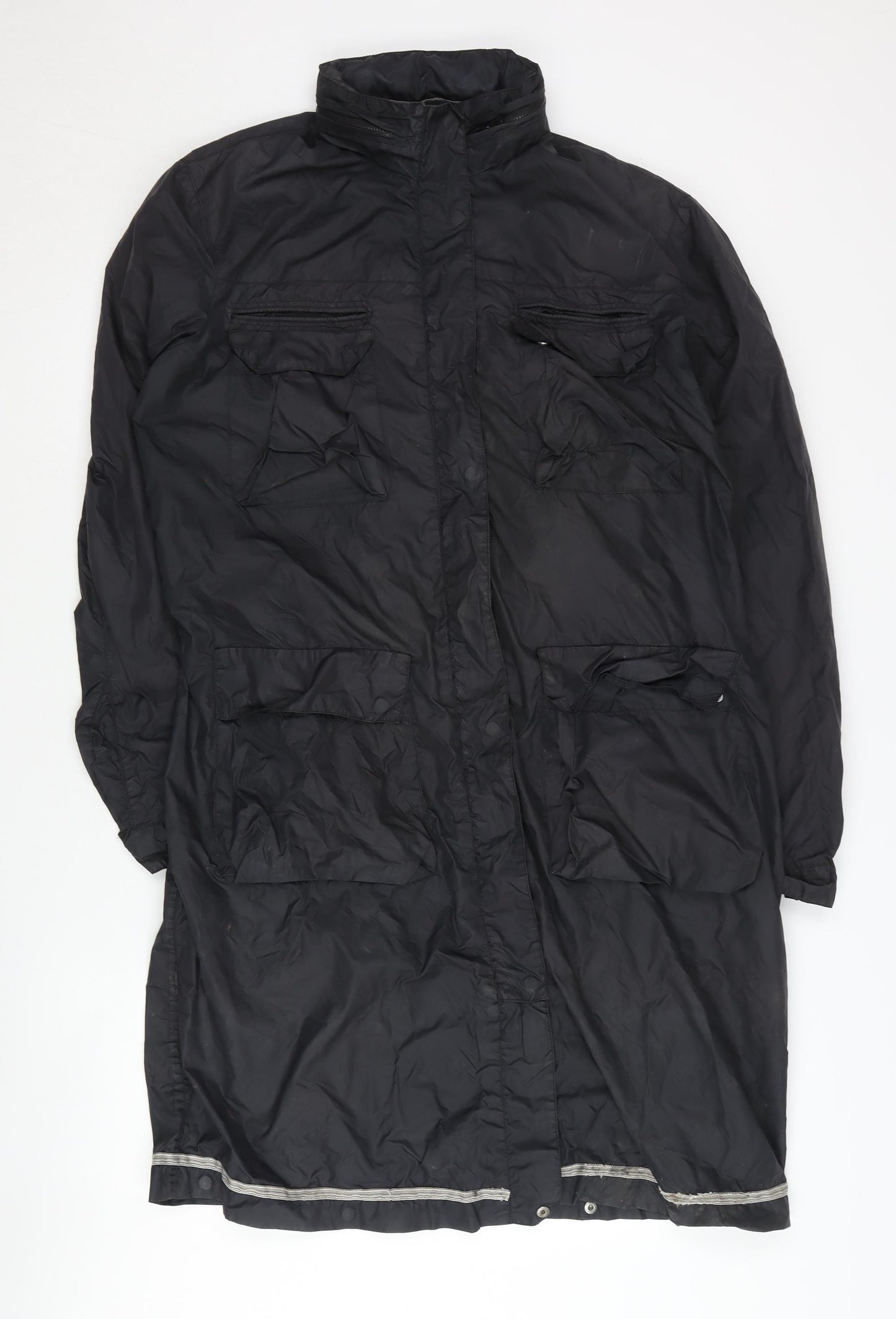 Missoni Women's Black Overcoat Size 12 Casual Stylish