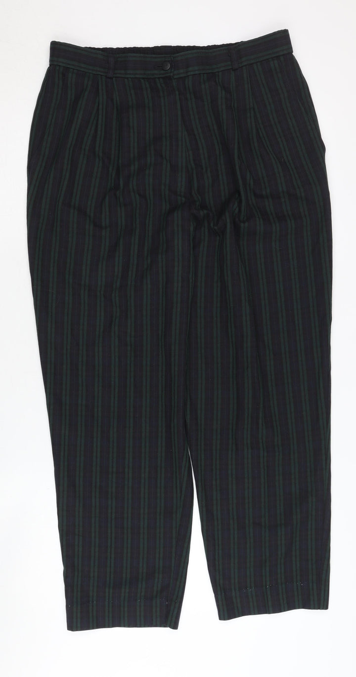 BHS Women's Striped Trousers Size 16