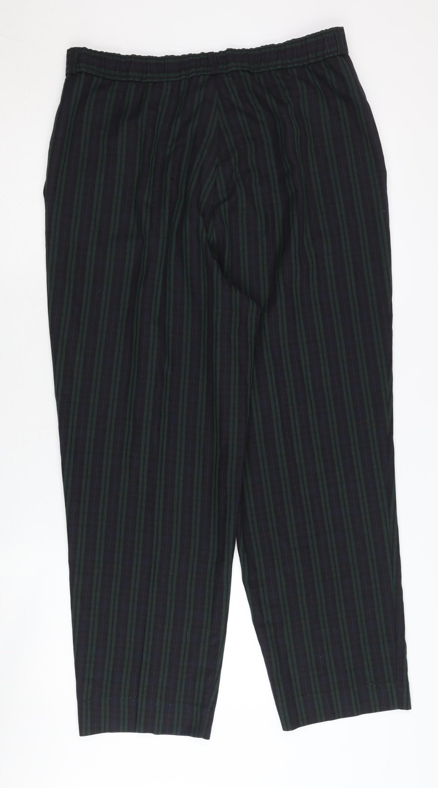 BHS Women's Striped Trousers Size 16