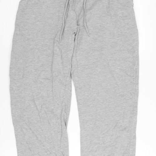 Cotton Traders Men's Grey Jogger Trousers, Size L