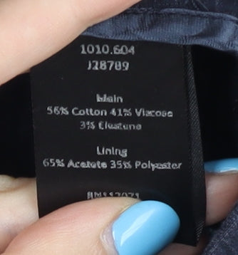 Jigsaw Women's Black Trousers Size 14