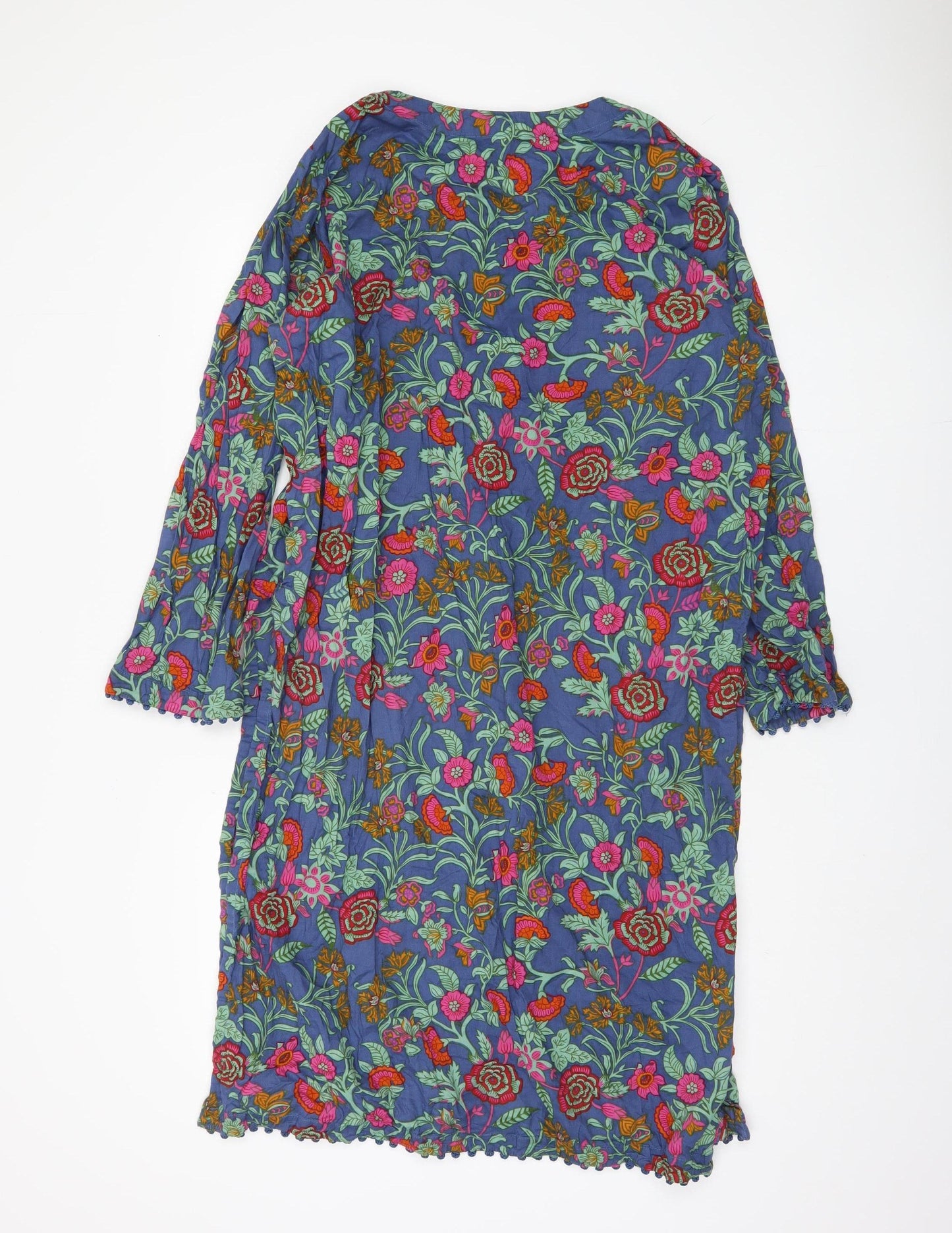 Khaadi Women's Multicoloured Floral Dress Size 16