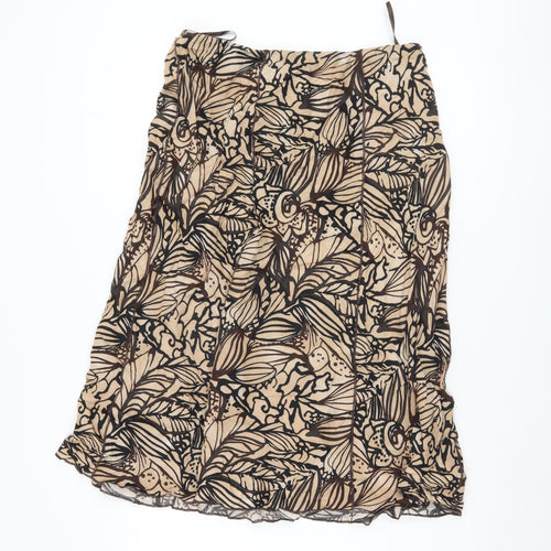 Marks and Spencer Women's Multicoloured Skirt Size 14