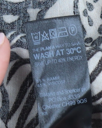 Marks and Spencer Women's Multicoloured Skirt Size 14