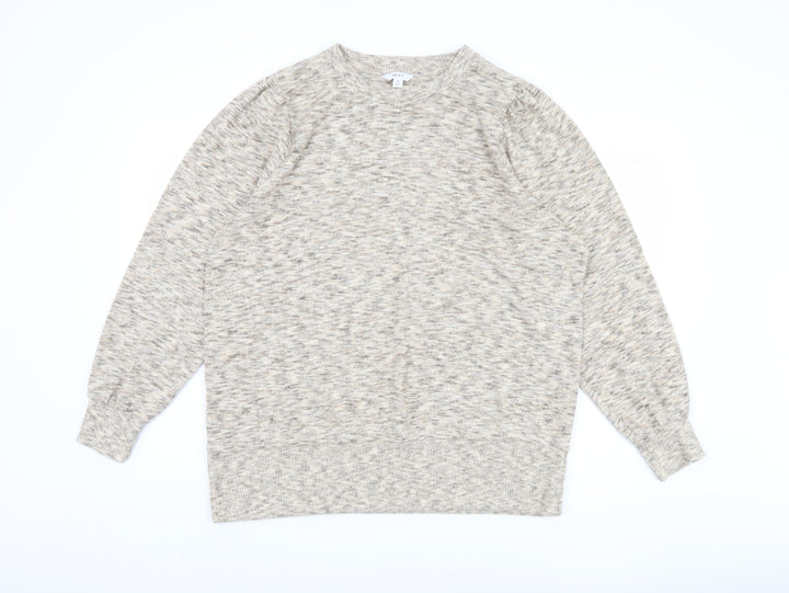 Next Women's Beige XL Crew Neck Jumper