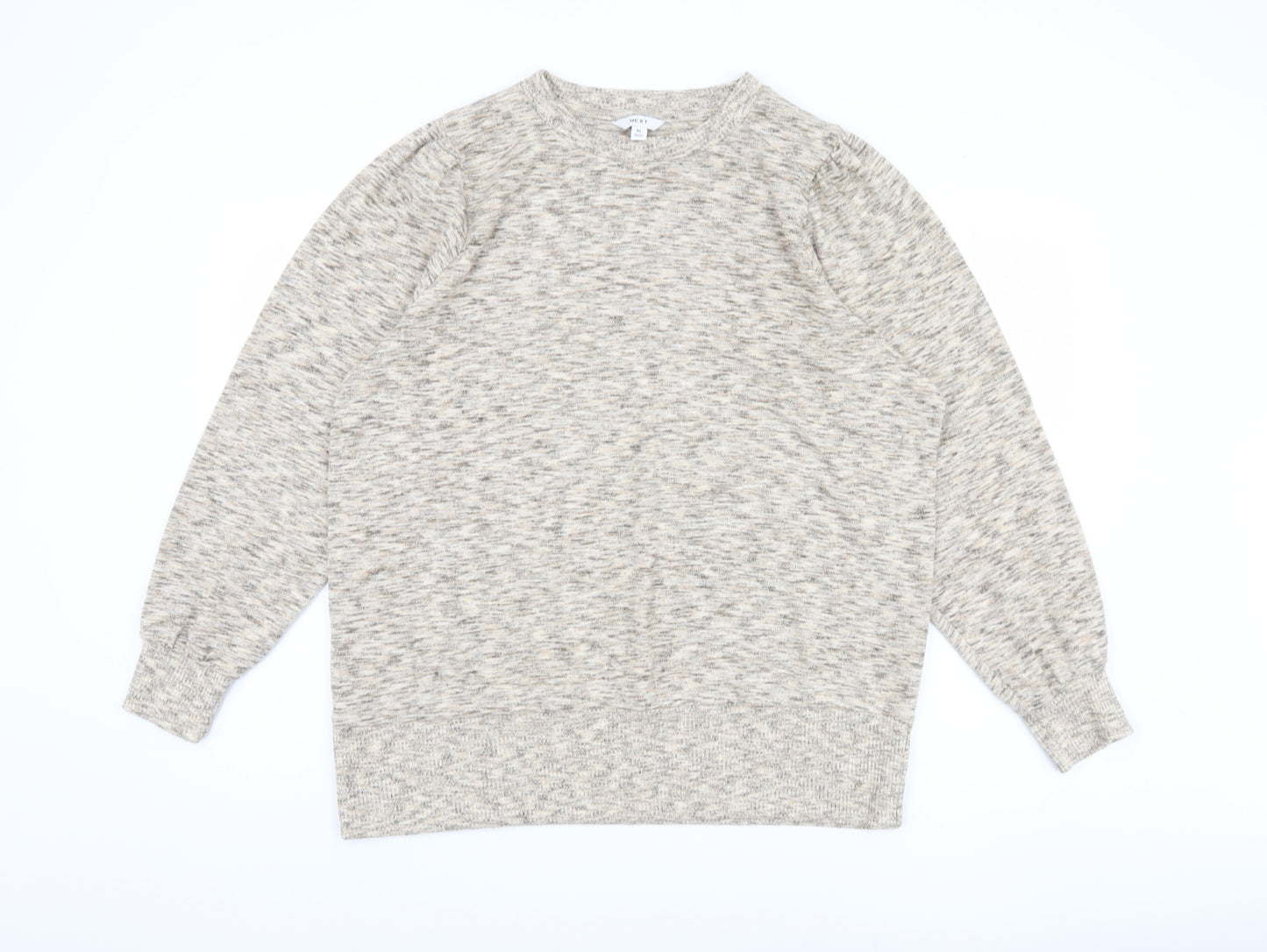 Next Women's Beige XL Crew Neck Jumper