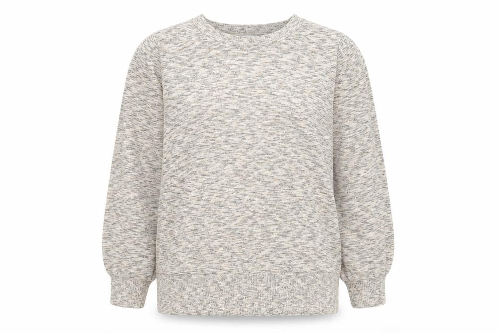 Front view of Next Women's Beige XL Crew Neck Jumper