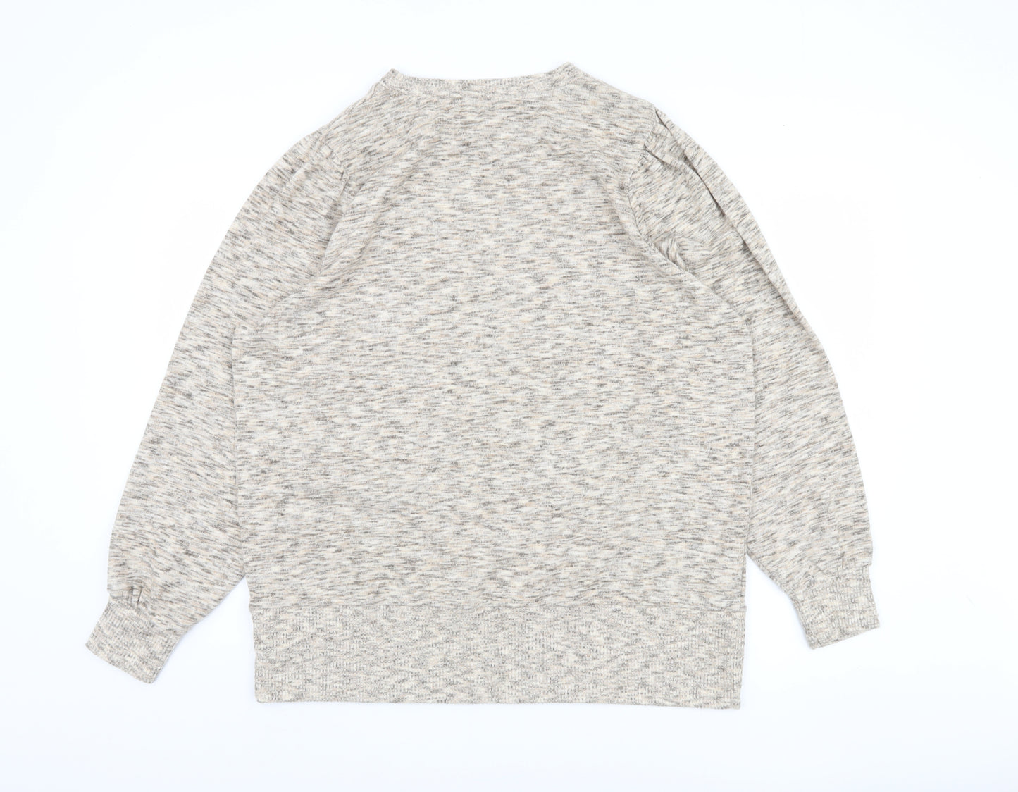 Next Women's Beige XL Crew Neck Jumper