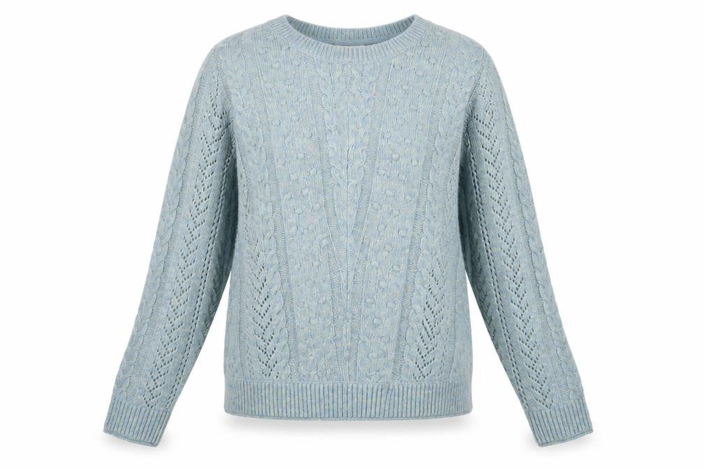 FatFace Women's Blue Pullover Jumper, Size 12