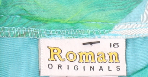 Roman Originals Women's Floral Skirt Size 16 Multicoloured