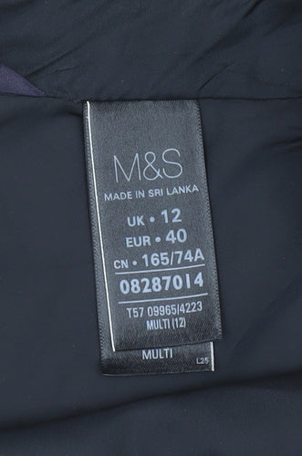 Marks and Spencer Women's Multicoloured Midi Skirt