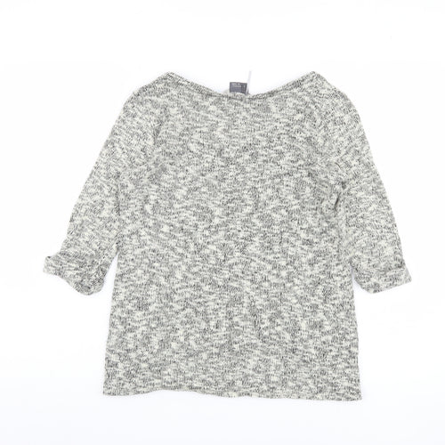 Sparkle & Fade Women's Grey Pullover Jumper Size S