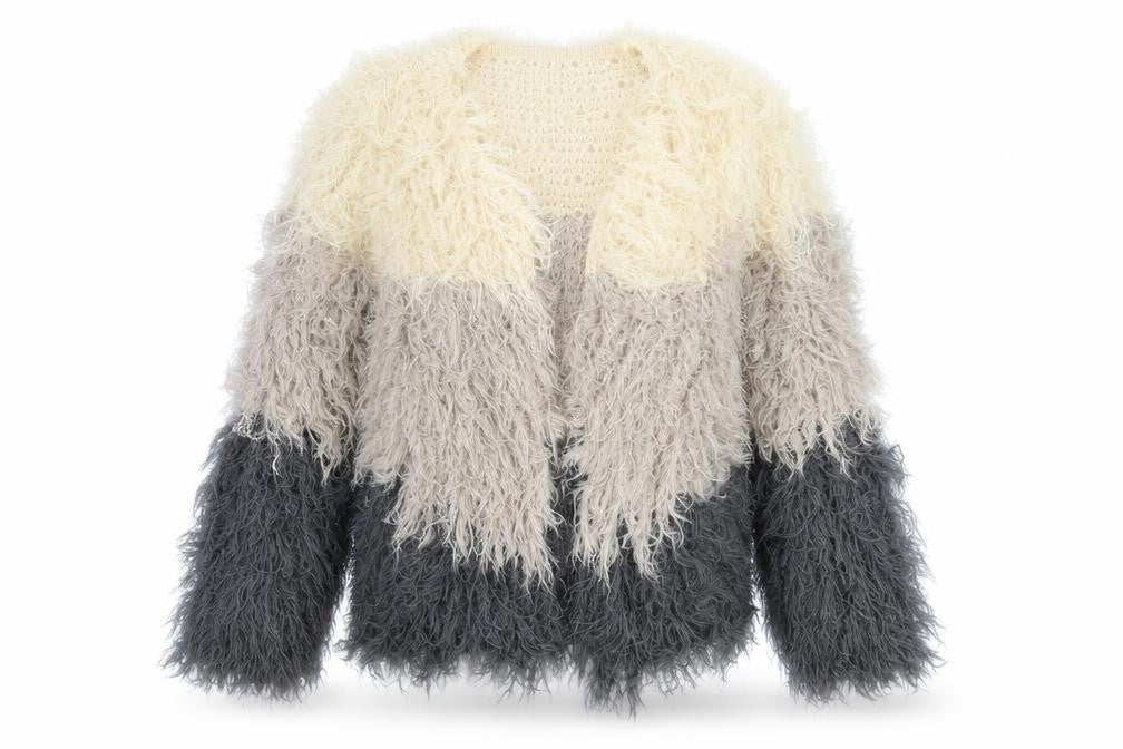 Front view of New Look Women's Grey Cardigan - S, Regular