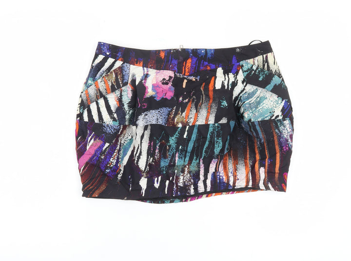 Spotlight by Warehouse Women's Multicoloured Pencil Skirt Size 12