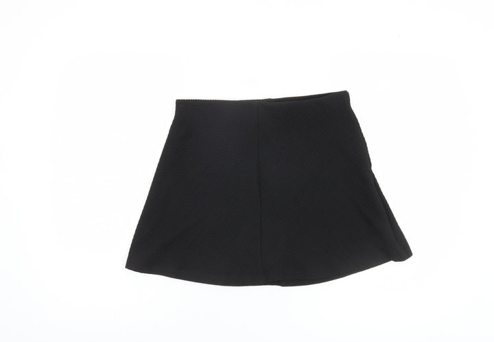 Zara Women's Black Skirt Size 8 Polyester Blend