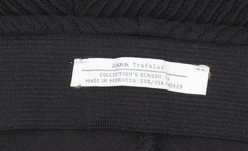 Zara Women's Black Skirt Size 8 Polyester Blend