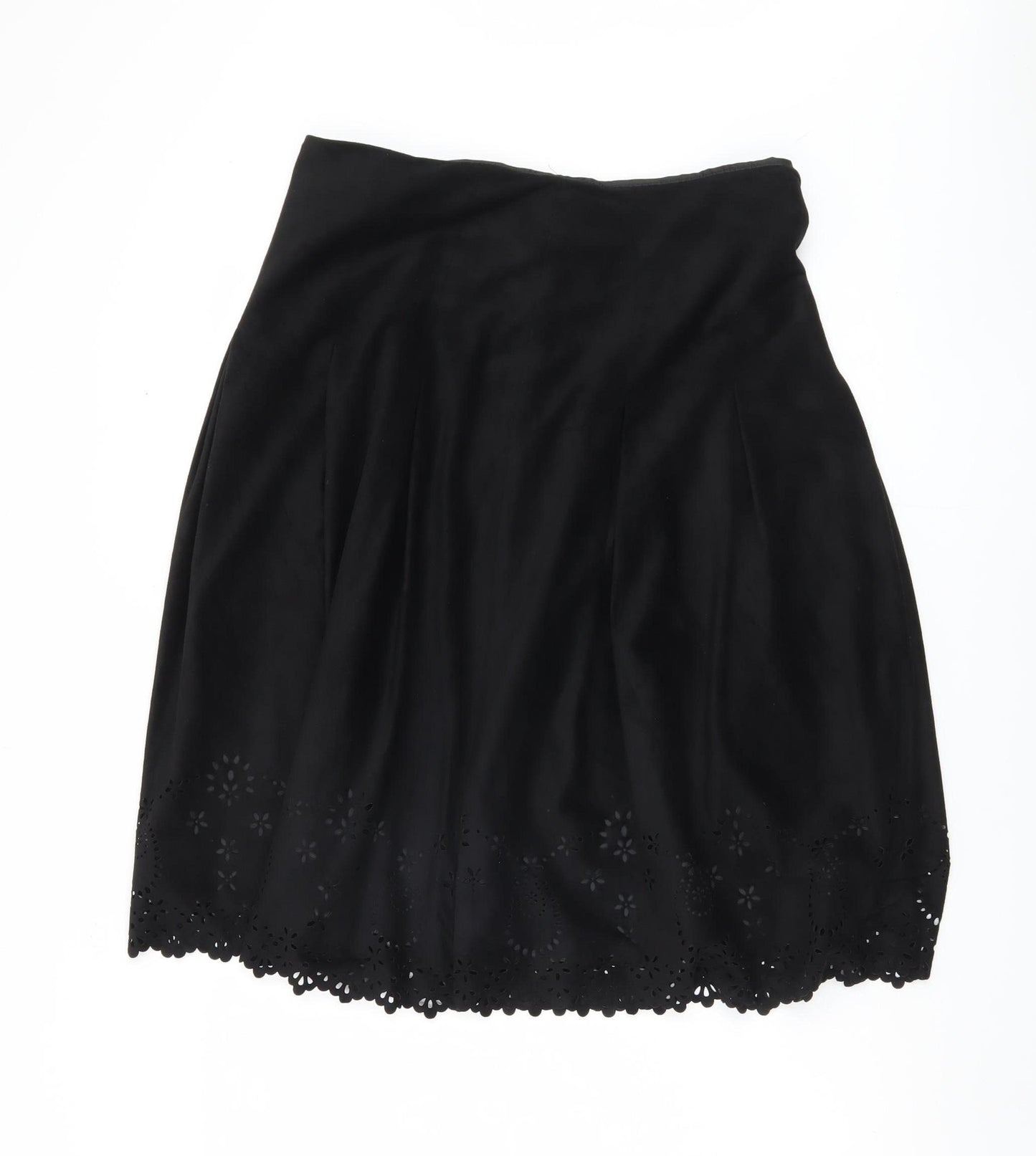 Marks and Spencer Women's Black Knee Length Skirt
