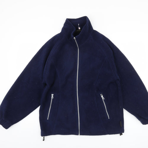 Peter Storm Men's Blue Fleece Jacket Size S