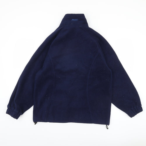 Peter Storm Men's Blue Fleece Jacket Size S