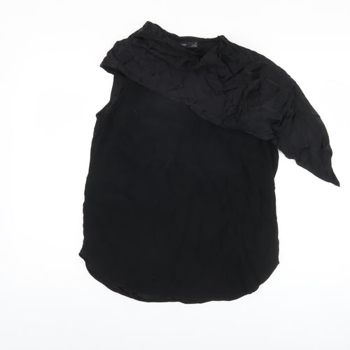 Marks and Spencer Black Sleeveless Top Size 10