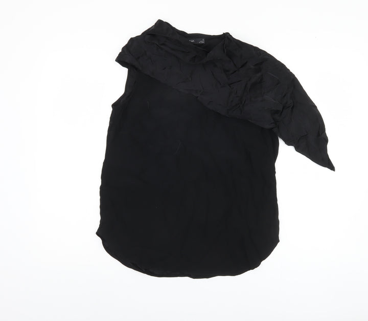 Marks and Spencer Black Sleeveless Top Size 10
