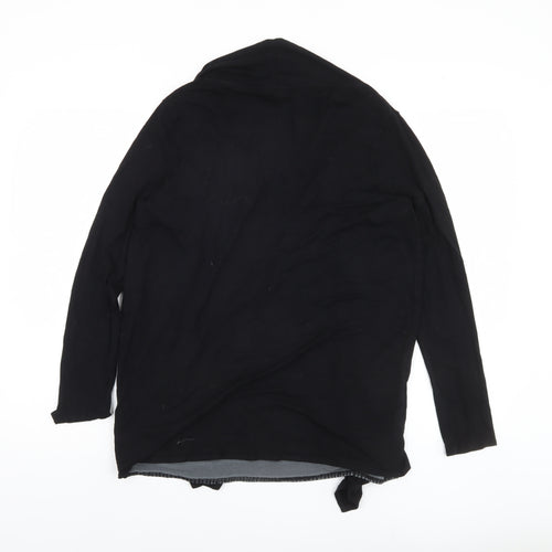 Mamas & Papas Women's Black Blouse UK 12 Long Sleeve