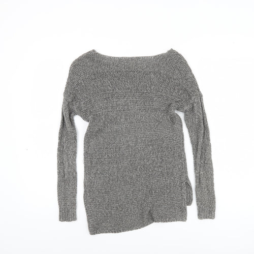 American Eagle Women's Grey XS Pullover Jumper