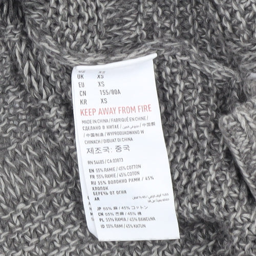 American Eagle Women's Grey XS Pullover Jumper