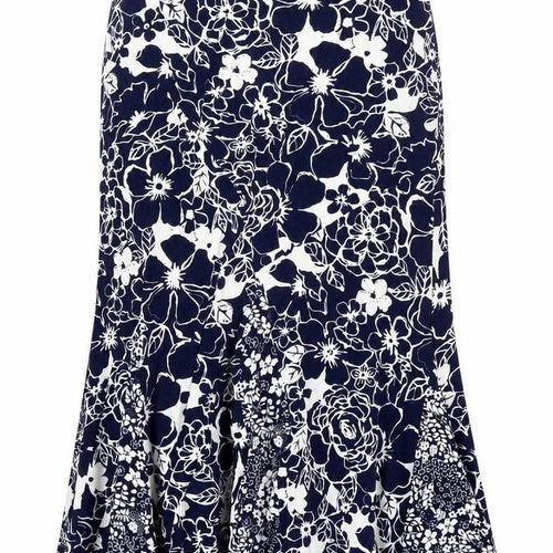 Marks and Spencer Women’s Blue Floral Midi Skirt