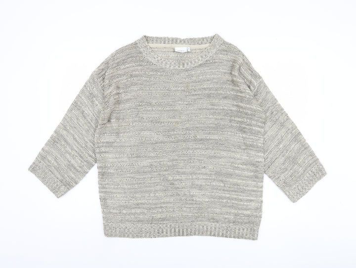 Next Women Grey Pullover Jumper Size 16