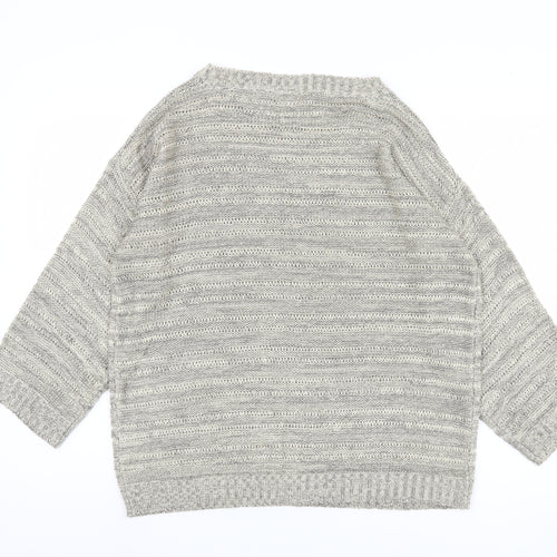 Next Women Grey Pullover Jumper Size 16