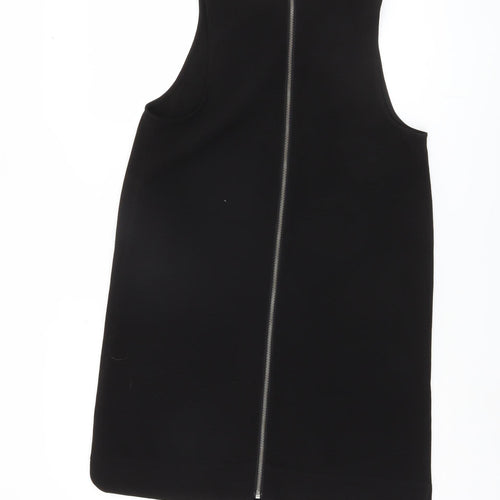 Cooperative Women's Black Beaded Collar Shift Dress M