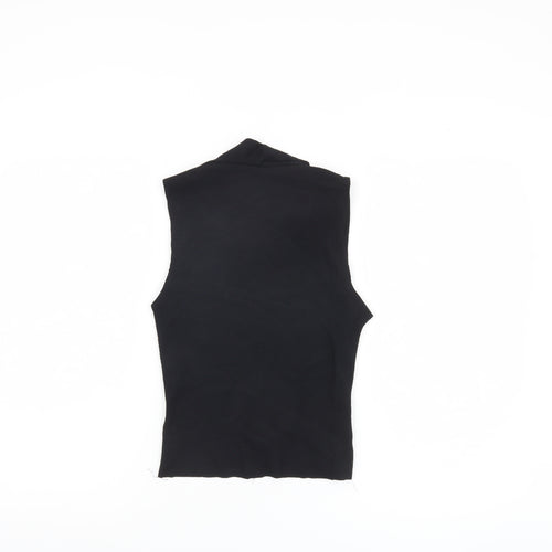 H&M Women's Black Sleeveless Tank Top Size 8 Casual