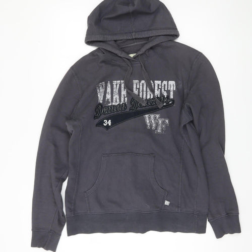 CI Sport Unisex Hoodie Black L Pullover College Logo