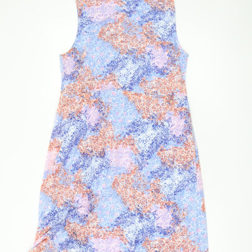 Marks and Spencer Women's Multicoloured V-Neck Dress