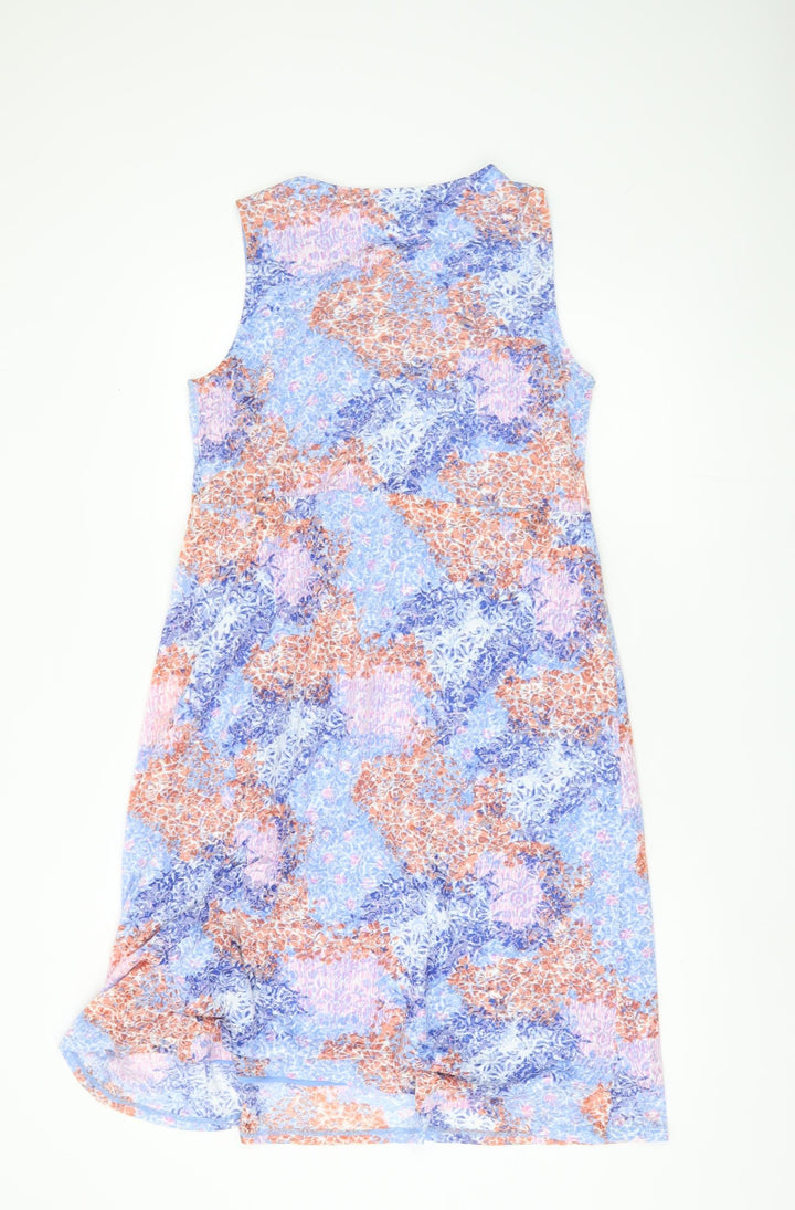Marks and Spencer Women's Multicoloured V-Neck Dress