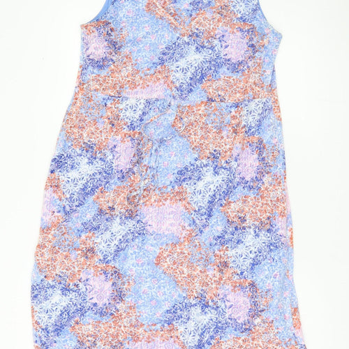 Marks and Spencer Women's Multicoloured V-Neck Dress