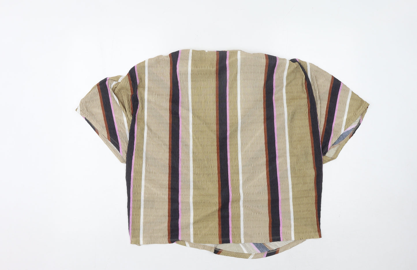 Marks and Spencer Women’s Multicoloured Striped Top Size 20