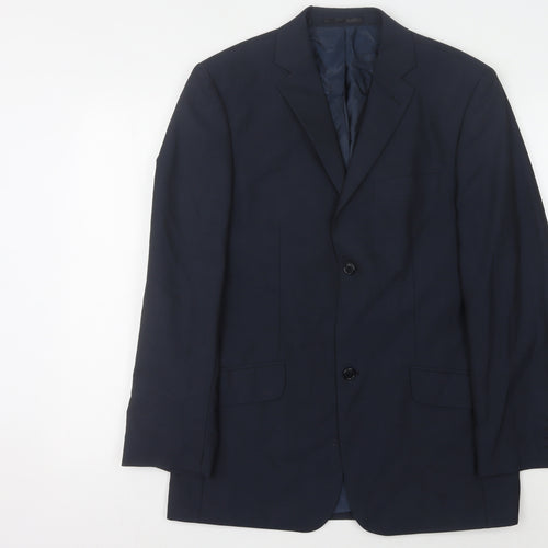 French Connection Men's Blue Blazer, 38, Formal Wool Jacket