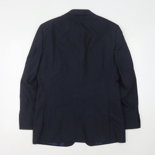French Connection Men's Blue Blazer, 38, Formal Wool Jacket