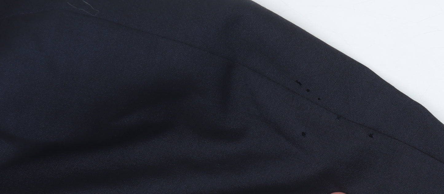 French Connection Men's Blue Blazer, 38, Formal Wool Jacket