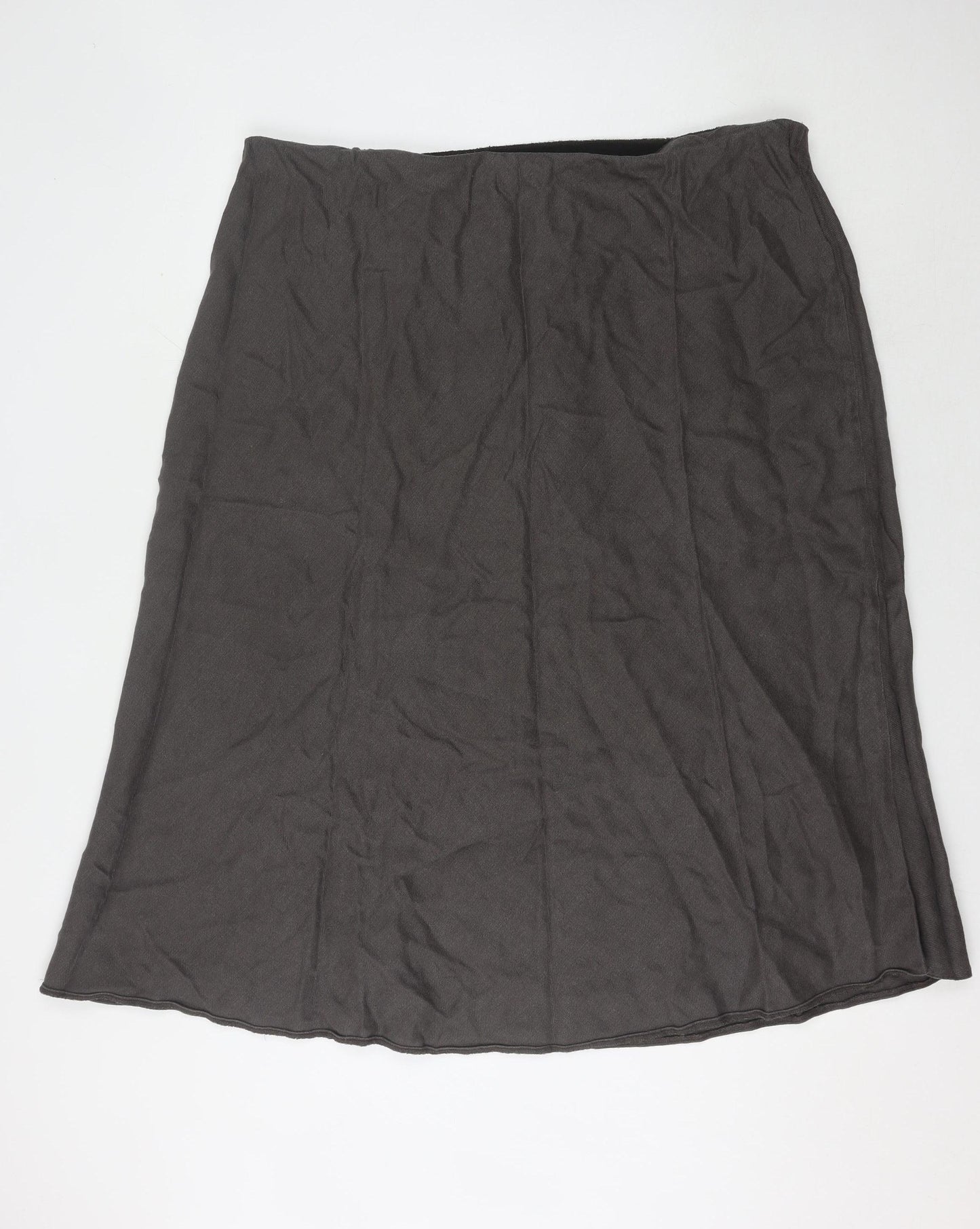 Ann Harvey Women's Grey Long Straight Skirt Size 26