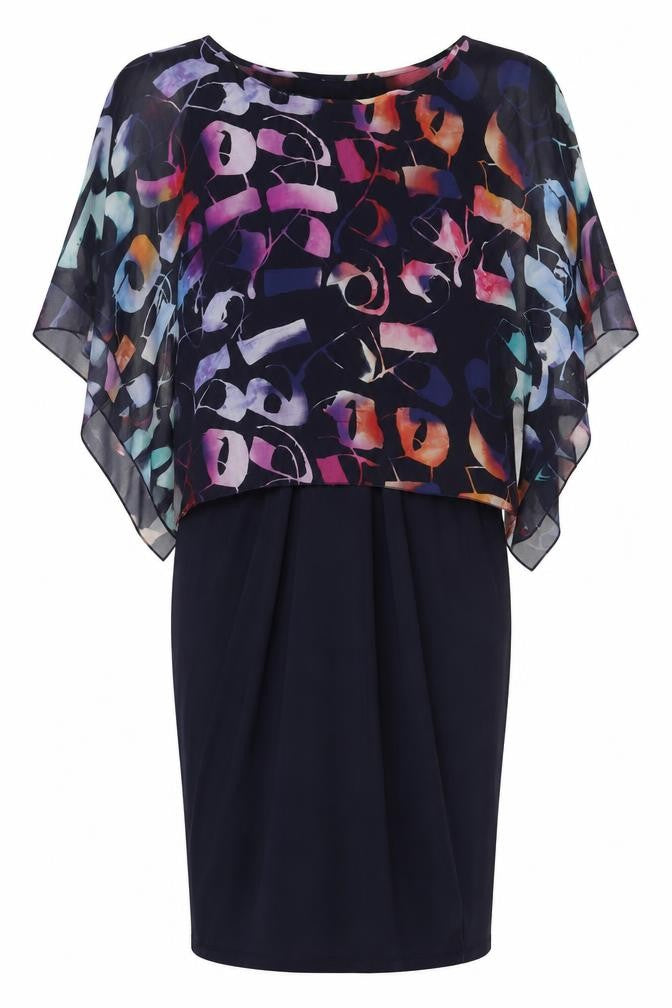Doris Streich Women’s Multicoloured Short Dress Sz 12