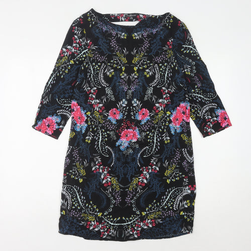 Warehouse Women's Floral Dress Multicoloured Size 10