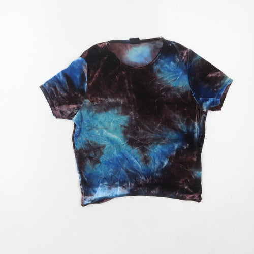 Urban Outfitters Unisex Multicoloured Tie-Dye T-Shirt S