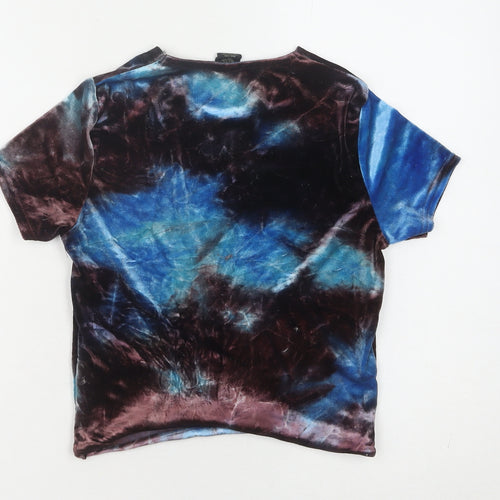 Urban Outfitters Unisex Multicoloured Tie-Dye T-Shirt S